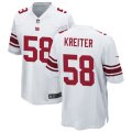 New York Giants #58 Casey Kreiter Nike White Vapor Untouchable Limited Jersey
