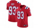 New England Patriots #93 Lawrence Guy Vapor Untouchable Limited Red Alternate NFL Jersey