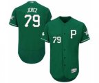 Pittsburgh Pirates Williams Jerez Green Celtic Flexbase Authentic Collection Baseball Player Jersey