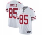 San Francisco 49ers #85 George Kittle White Vapor Untouchable Limited Player Football Jersey