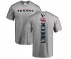 Houston Texans #55 Benardrick McKinney Ash Backer T-Shirt