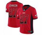 Kansas City Chiefs #27 Larry Johnson Limited Red Rush Drift Fashion Football Jersey