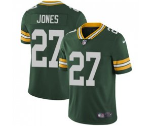 Green Bay Packers #27 Josh Jones Green Team Color Vapor Untouchable Limited Player Football Jersey