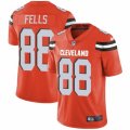 Cleveland Browns #88 Darren Fells Orange Alternate Vapor Untouchable Limited Player NFL Jersey