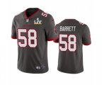 Tampa Bay Buccaneers #58 Shaquil Barrett Pewter Super Bowl LV Jersey