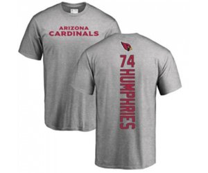 Arizona Cardinals #74 D.J. Humphries Ash Backer T-Shirt