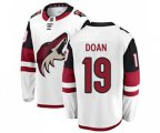Arizona Coyotes #19 Shane Doan Fanatics Branded White Away Breakaway Hockey Jersey
