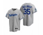 Los Angeles Dodgers Cody Bellinger Gray 2020 World Series Champions Road Replica Jersey