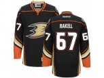 Reebok Anaheim Ducks #67 Rickard Rakell Authentic Black Home NHL Jersey