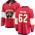 Florida Panthers #62 Denis Malgin Fanatics Branded Red Home Breakaway NHL Jersey