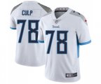 Tennessee Titans #78 Curley Culp White Vapor Untouchable Limited Player Football Jersey