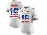 2016 US Flag Fashion Ohio State Buckeyes J.T. Barrett #16 College Football Limited Jersey - White