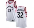 Toronto Raptors #32 KJ McDaniels Swingman White NBA Jersey - Association Edition