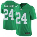 Philadelphia Eagles #24 Corey Graham Limited Green Rush Vapor Untouchable NFL Jersey