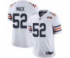 Chicago Bears #52 Khalil Mack White 100th Season Limited Football Jersey