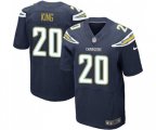 Los Angeles Chargers #20 Desmond King Elite Navy Blue Team Color Football Jersey