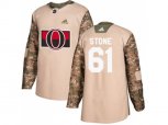 Adidas Ottawa Senators #61 Mark Stone Camo Authentic 2017 Veterans Day Stitched NHL Jersey