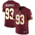 Washington Redskins #93 Trent Murphy Burgundy Red Team Color Vapor Untouchable Limited Player NFL Jersey