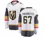 Vegas Golden Knights #67 Max Pacioretty Authentic White Away Fanatics Branded Breakaway NHL Jersey