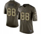 Dallas Cowboys #88 Michael Irvin Green Salute to Service Football Jersey