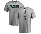 Green Bay Packers #17 Davante Adams Ash Backer T-Shirt