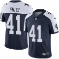 Dallas Cowboys #41 Keith Smith Navy Blue Throwback Alternate Vapor Untouchable Limited Player NFL Jersey