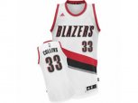 Portland Trail Blazers #33 Zach Collins Swingman White Home NBA Jersey