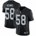 Oakland Raiders #58 Tyrell Adams Black Team Color Vapor Untouchable Limited Player NFL Jersey