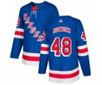 Adidas New York Rangers #48 Brett Howden Premier Royal Blue Home NHL Jersey