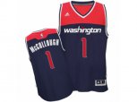 Washington Wizards #1 Chris McCullough Swingman Navy Blue Alternate NBA Jersey