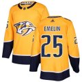 Nashville Predators #25 Alexei Emelin Premier Gold Home NHL Jersey
