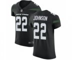 New York Jets #22 Trumaine Johnson Black Alternate Vapor Untouchable Elite Player Football Jersey