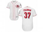 Cincinnati Reds #37 Scott Feldman White Flexbase Authentic Collection MLB Jersey