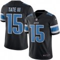Detroit Lions #15 Golden Tate III Limited Black Rush Vapor Untouchable NFL Jersey