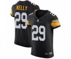 Pittsburgh Steelers #29 Kam Kelly Black Alternate Vapor Untouchable Elite Player Football Jersey