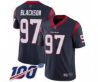 Houston Texans #97 Angelo Blackson Navy Blue Team Color Vapor Untouchable Limited Player 100th Season Football Jersey