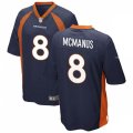 Denver Broncos #8 Brandon McManus Nike Navy Vapor Untouchable Limited Jersey