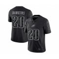 Philadelphia Eagles #20 Brian Dawkins Black Reflective Limited Stitched Football Jersey
