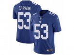 New York Giants #53 Harry Carson Vapor Untouchable Limited Royal Blue Team Color NFL Jersey