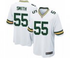 Green Bay Packers #55 Za'Darius Smith Game White Football Jersey