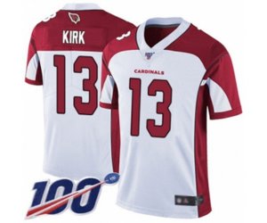 Arizona Cardinals #13 Christian Kirk White Vapor Untouchable Limited Player 100th Season Football Jersey