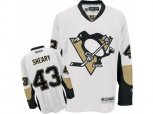 Pittsburgh Penguins #43 Conor Sheary Premier White Away NHL Jersey