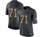 Pittsburgh Steelers #71 Matt Feiler Limited Black 2016 Salute to Service Football Jersey
