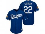 Los Angeles Dodgers #22 Clayton Kershaw 2017 Spring Training Cool Base Stitched MLB Jersey