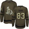 Ottawa Senators #83 Christian Jaros Premier Green Salute to Service NHL Jersey