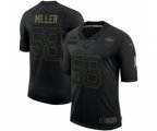 Denver Broncos #58 Von Miller 2020 Salute To Service Limited Jersey Black