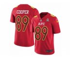 Oakland Raiders #89 Amari Cooper Limited Red 2017 Pro Bowl NFL Jersey