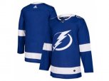Tampa Bay Lightning Blank Blue Home Authentic Stitched NHL Jersey