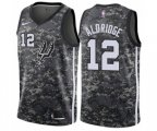 San Antonio Spurs #12 LaMarcus Aldridge Swingman Camo NBA Jersey - City Edition