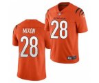 Cincinnati Bengals #28 Joe Mixon 2021 Orange Vapor Limited Stitched Football Jersey